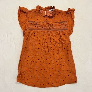 MINE Dark Orange Top - S (like new)